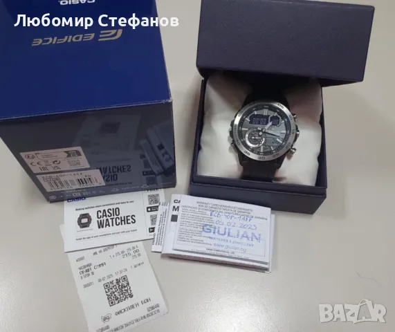Часовник Casio ECB-40P-1AEF 