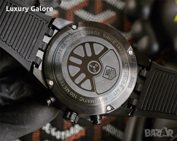 Мъжки часовник TAG Heuer Carrera x Senna Chronograph Tourbillon с кварцов механизъм, снимка 8 - Мъжки - 39242675