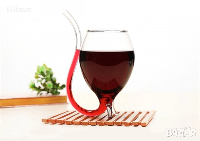 Чаша за Вино - Вампир 300ml боросиликатно стъкло Уникален подарък WSKB4