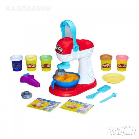 PLAY-DOH Игрален комплект "KITCHEN CREATIONS" МИКСЕР E0102, снимка 2 - Пластелини, моделини и пясъци - 35977138