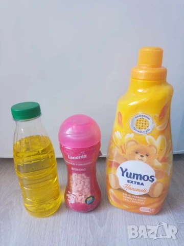 Промо комплект 961-омекотител Yumus,веро 0,5 л. и парфюмни перли