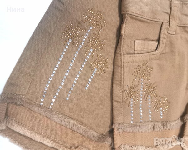 NK дънки в кафяв цвят , снимка 2 - Бебешки дънки - 39841361