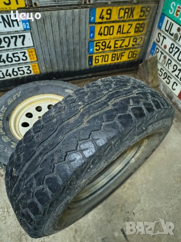 Джанти с гуми за Витара,Самурай,Фероза,Уаз,Лада Нива и др., снимка 5 - Гуми и джанти - 53487473