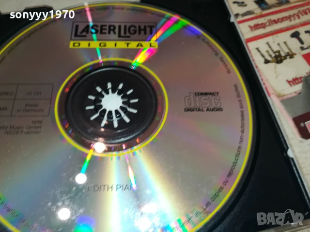 EDITH PIAF CD 0507251930, снимка 12 - CD дискове - 50919709