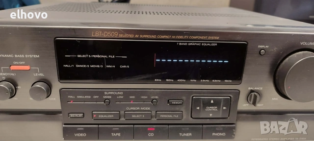 Стерео усилвател Sony TA-D509, снимка 2 - Ресийвъри, усилватели, смесителни пултове - 53450943