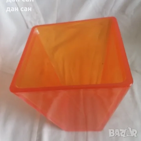 Цветно стъкло вази кристал, снимка 13 - Вази - 31398182