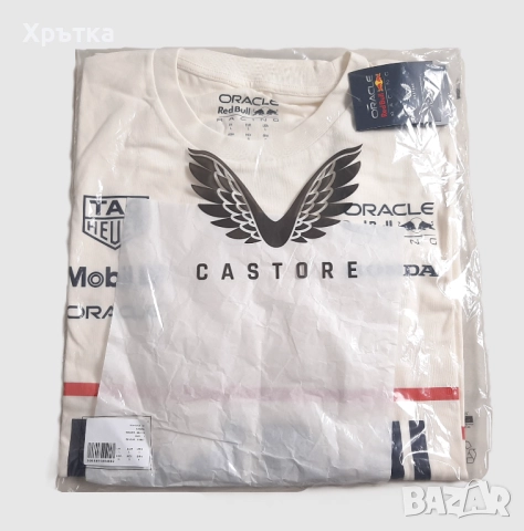Red Bull Racing Heritage T-Shirt - Оригинална мъжка тениска размер L, снимка 7 - Тениски - 52756045