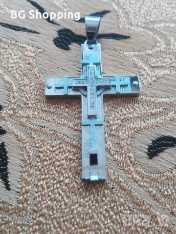 Сребърни и златни кръстчета, снимка 3 - Колиета, медальони, синджири - 51957679