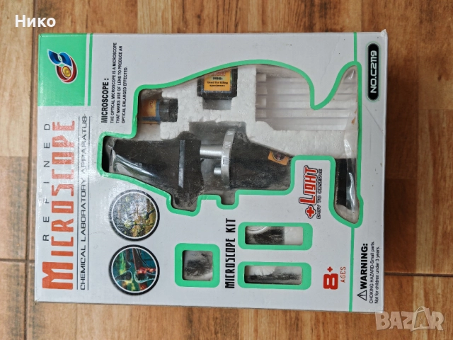 Детски комплект играчка микроскоп, снимка 2 - Образователни игри - 52289178