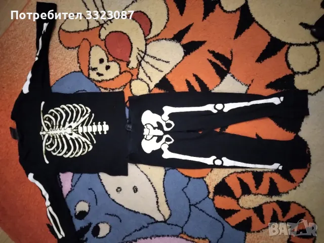 костюм скелет