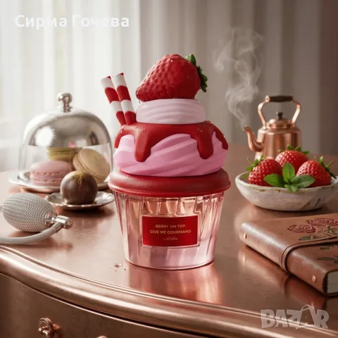 Парфюм за жени и мъже Lattafa Give Me Gourmand Berry On Top – С аромат на ягода и ванилия