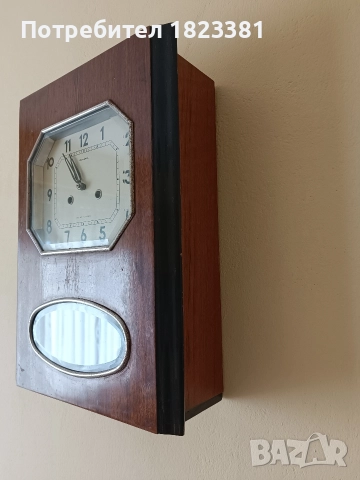 Старинен стенен часовник , снимка 3 - Антикварни и старинни предмети - 52841799