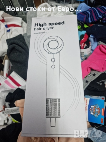 Йонен сешоар с дифузер - бързо сушене, 500 милиона йона,, снимка 2 - Сешоари - 52461508