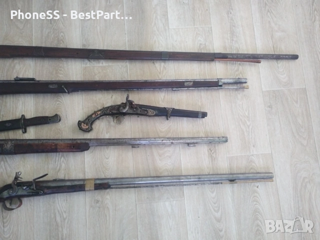 Стари предно пълнещи пушки и пищови, снимка 4 - Антикварни и старинни предмети - 53636244