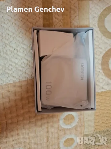 Зарядно за мрежа GaN 100W, 4x USB-C, USB-A, Fast Charging, интелигентен цифров дисплей , снимка 3 - Оригинални зарядни - 56104547