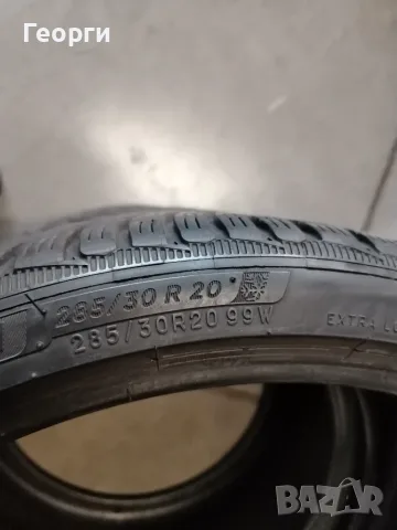 2бр.зимни гуми 285/30/20 Michelin, снимка 5 - Гуми и джанти - 56336666