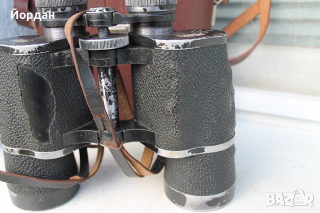 Немски военен бинокъл със скала ''Busch Solluxon'' 6х80, снимка 3 - Антикварни и старинни предмети - 39376628