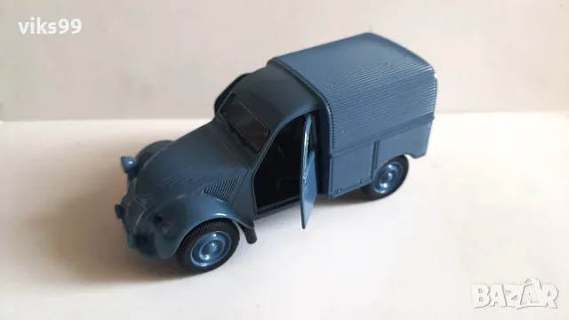 Welly 43769 Citroen 2CV Fourgonnette - Мащаб 1:34-39, снимка 2 - Колекции - 55499885