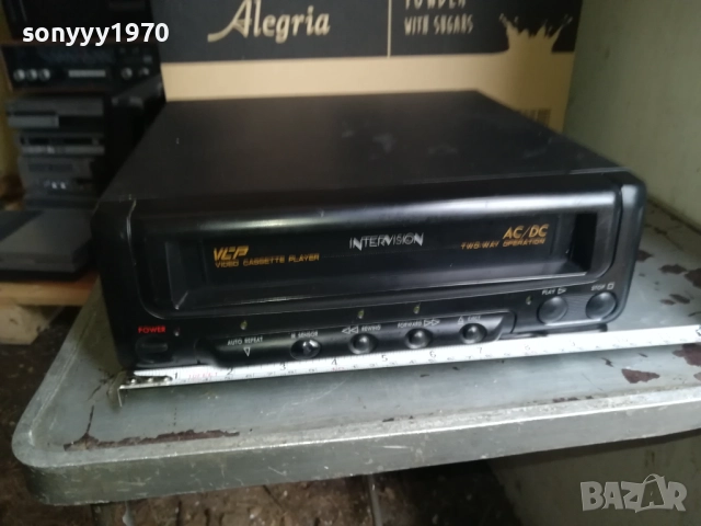 INTERVISION VIDEO 12V-ВЧЕРА ВНЕСЕНО ОТ SWISS 0711252111LCHERY2, снимка 11 - Плейъри, домашно кино, прожектори - 52336855