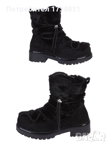 ЧИСТО НОВИ ДАМСКИ БОТИ 😍, снимка 4 - Дамски боти - 52552531