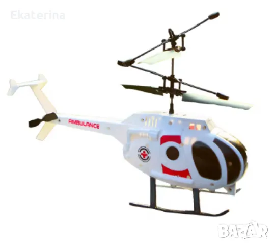 Линейка-хеликоптер, с дистанционно управление, снимка 2 - Електрически играчки - 48491123