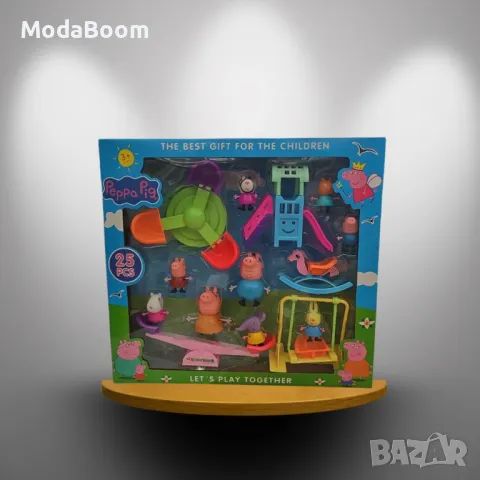 Прасенцето Пепа,комплект за игра, снимка 4 - Образователни игри - 48869561