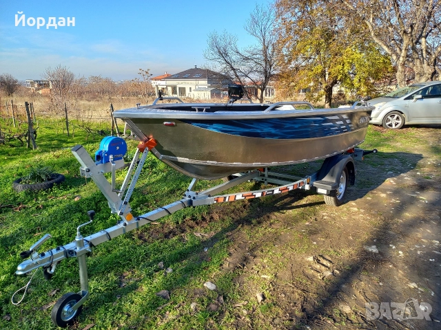 Brema aluminum boat 370V. 