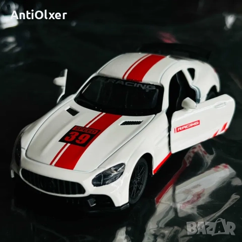 Mclaren P1 tm GTR & MERCEDES Diecast, снимка 4 - Коли, камиони, мотори, писти - 52586937