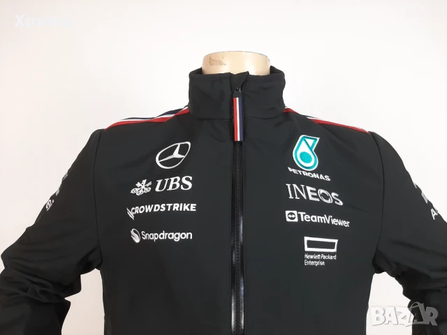 Mercedes AMG F1 Team Softshell - Оригинално мъжко яке р-р XL, снимка 11 - Якета - 50504469