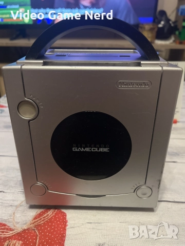 Nintendo GameCube Silver + 2 контролера | Само РАЗМЯНА, снимка 2 - Nintendo конзоли - 56062000
