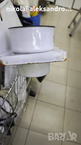 емайлиран комплект от 1930 г, снимка 4 - Антикварни и старинни предмети - 50087614