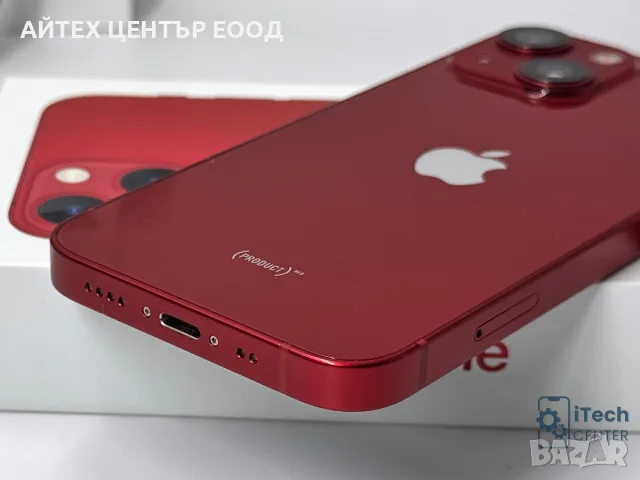 iPhone 13 mini, 128GB, Product Red, 100% батерия, КАТО НОВ, 2г. ГАРАНЦИЯ!, снимка 8 - Apple iPhone - 56005532