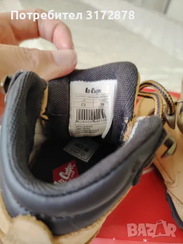Боти за бебе Lee Cooper , снимка 4 - Детски боти и ботуши - 47511197