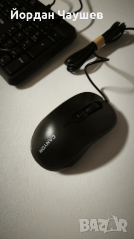 Клавиатура и мишка Canyon, снимка 2 - Клавиатури и мишки - 53387156