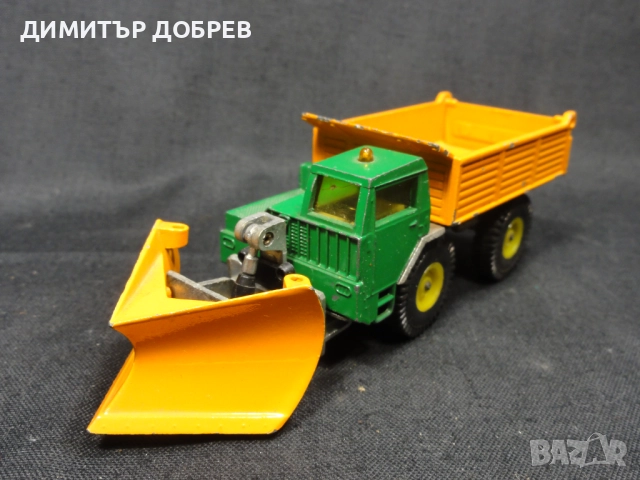 СТАРА РЕТРО МЕТАЛНА КОЛИЧКА SIKU GERMANY FAUN SNOW PLOUGH TRUCK