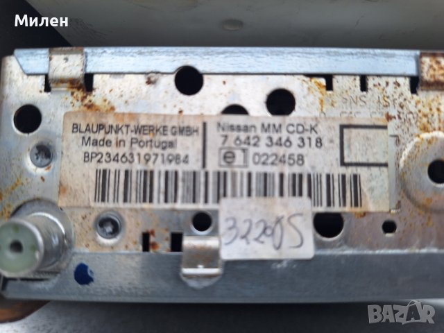 Radio CD Player Nissan Micra K12 от 2003-2010 Година Нисан Микра К12, снимка 2 - Части - 44252737