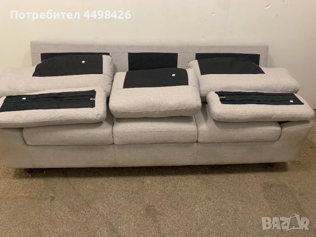 Триместен диван от JYSK, снимка 5 - Дивани и мека мебел - 51397655