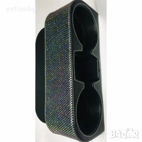 Кожен органайзер с камъни – поставка за чаши и телефон за кола, снимка 5 - Аксесоари и консумативи - 53869252