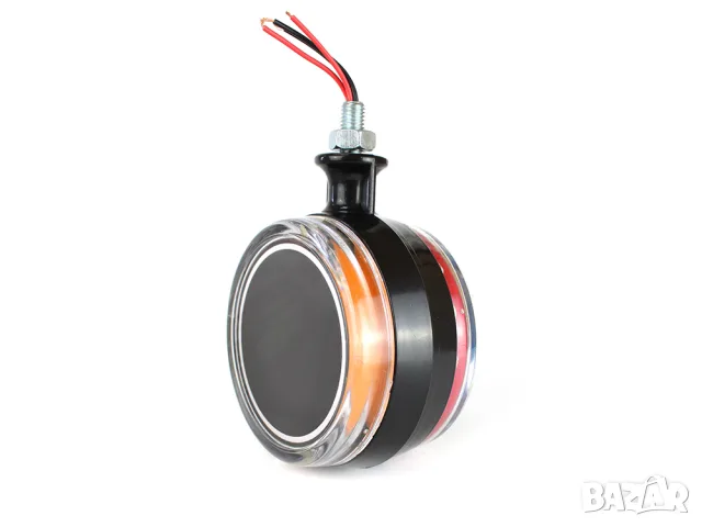 LED габарит за огледало 12-24V червено-жълт за Iveco