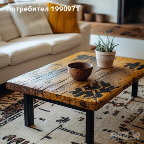 Холна маса по поръчка - ръчно изработена и изрисувана - уникат, снимка 5 - Маси - 53726576