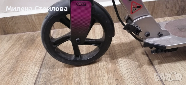 Тротинетка OXELO MID 9,  розова, снимка 4 - Велосипеди - 52050668