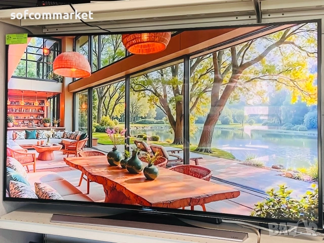 Samsung 55" 4K Curved Smart TV (Серия 8) – Топ състояние!