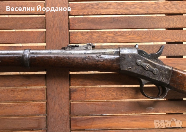 Колекционерска пушка Ремингтон ролинг блок. Модел 1866, снимка 5 - Антикварни и старинни предмети - 53419651