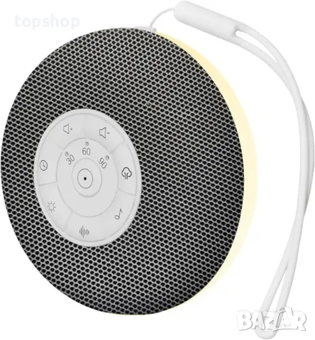 LED нощна лампа ZOESON с безжичен високоговорител, машина за бял шум, 39 успокояващи звука, снимка 4 - Детски нощни лампи - 50307520