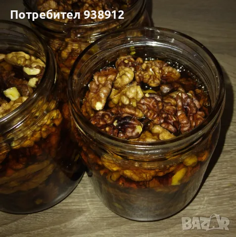 Домашни орехи в мед , снимка 5 - Домашни продукти - 55709500