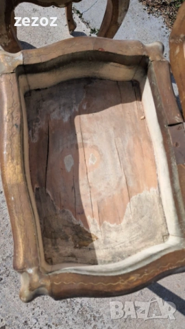 Ретро кутии на крака италиански, снимка 7 - Шкафове - 53767903