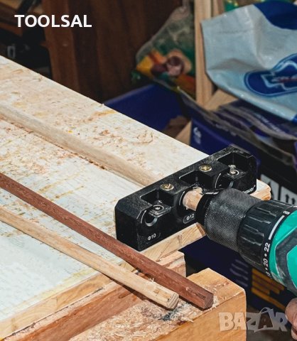 Шаблон за изработка на дибли ф14,16 и 18мм, снимка 3 - Други инструменти - 41500812