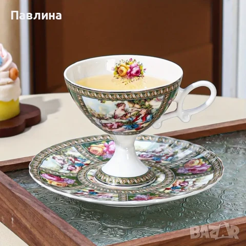 Порцеланова чаша, снимка 4 - Чаши - 51408576