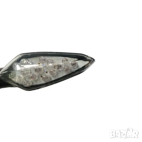Двуцветни 12V диодни мигачи с бяла среда 2 броя, снимка 3 - Аксесоари и консумативи - 55865955