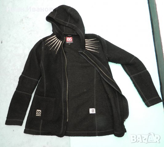 вълнено яке жилетка / горнище  66 NORTH ICELAND KALDI STARNECK  размер Л полар , снимка 4 - Жилетки - 35908253